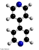 4,4'-Bipiridina  um dmero da bipiridina, composto slido cristalino pouco polar e insolvel em gua e, devido aos pares de eltrons no-ligantes dos tomos de nitrognio nos anis heteroaromticos, tm sido muito usadas como ligantes para formao de complexos com as mais variadas aplicaes. <br/><br/> Palavras-chave: Bipiridina. Composto. Funes orgnicas.