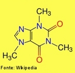 A cafena  um composto qumico de frmula C8H10N4O2  classificado como alcaloide do grupo das xantinas e designado quimicamente como 1,3,7-trimetilxantina.  encontrado em certas plantas e usado para o consumo em bebidas, na forma de infuso, como estimulante. <br/><br/> Palavras-chave: Alcaloides. Estimulantes. Caf. Base nitrogenada. Solues. Misturas. 